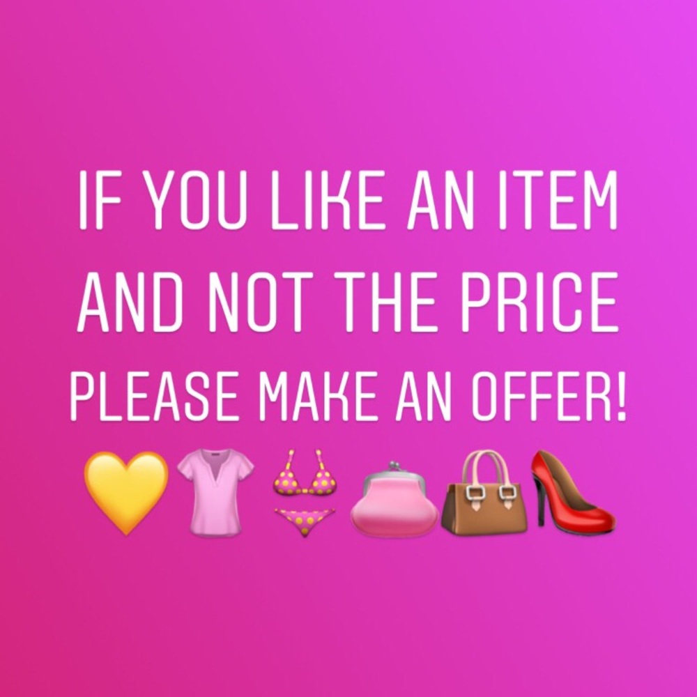 Offers accepted here!